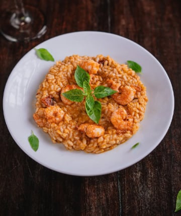 Athenas Pipa - Risoto Camarão